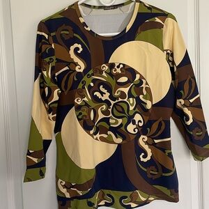 J. McLaughlin women’s top size Medium 3/4 sleeve T-Shirt top